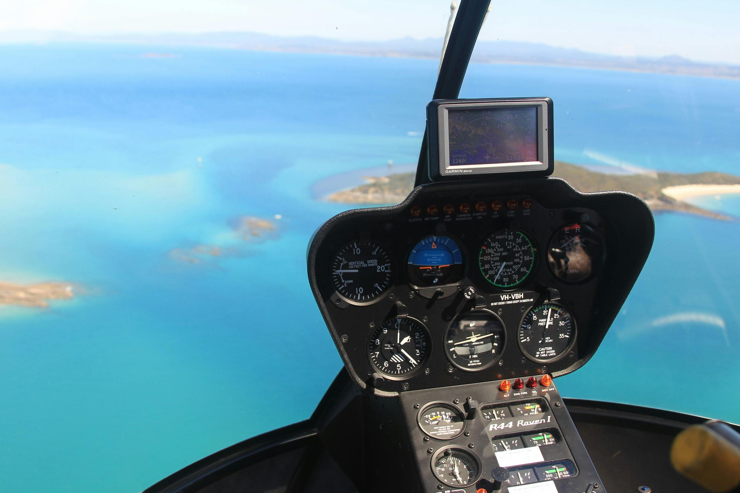 Helicopter controls & islands