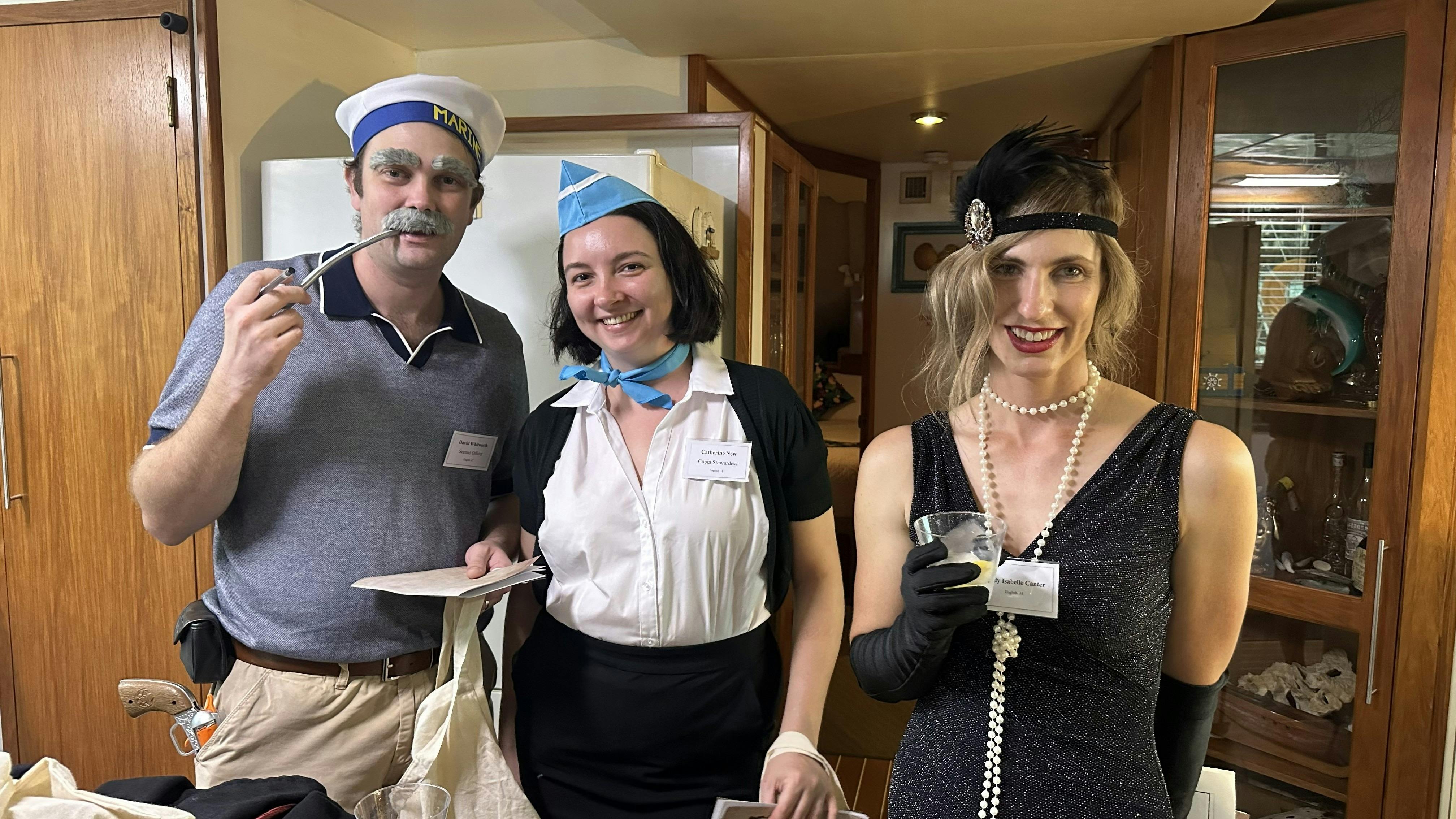 Throw on your character costume and solve a murder mystery