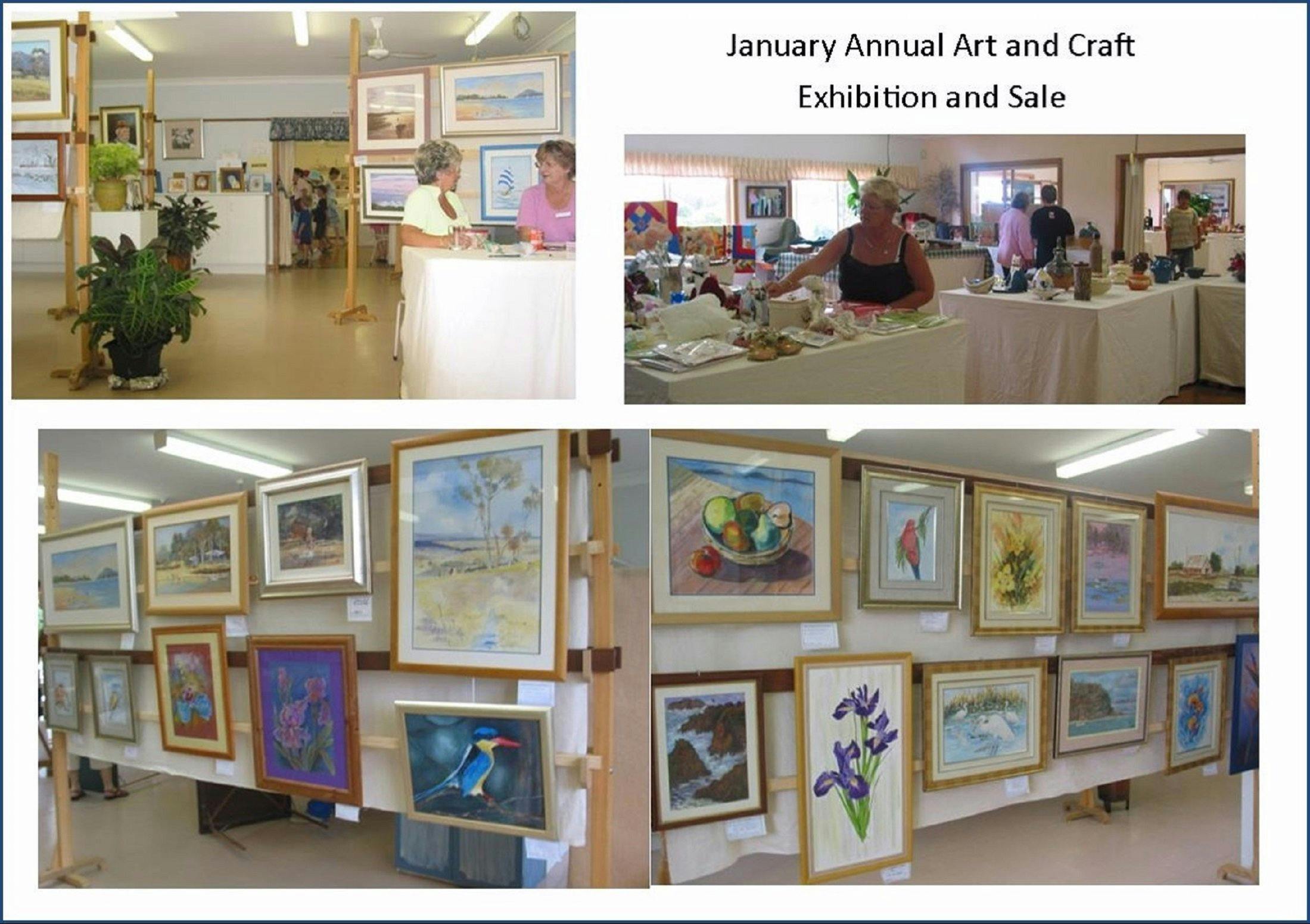 Annual January 2016 Art and Craft Exhibition and Sale Sydney