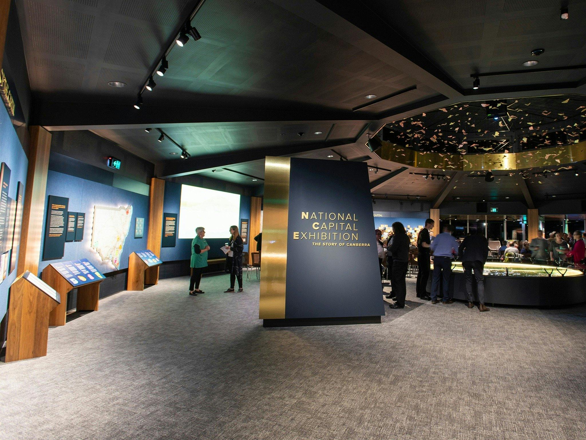 Main entrance to the National Capital Exhibition