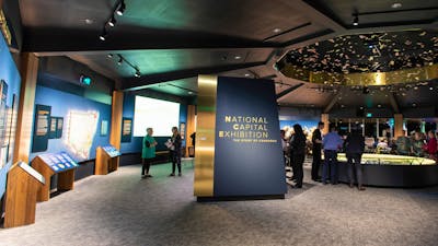 Main entrance to the National Capital Exhibition