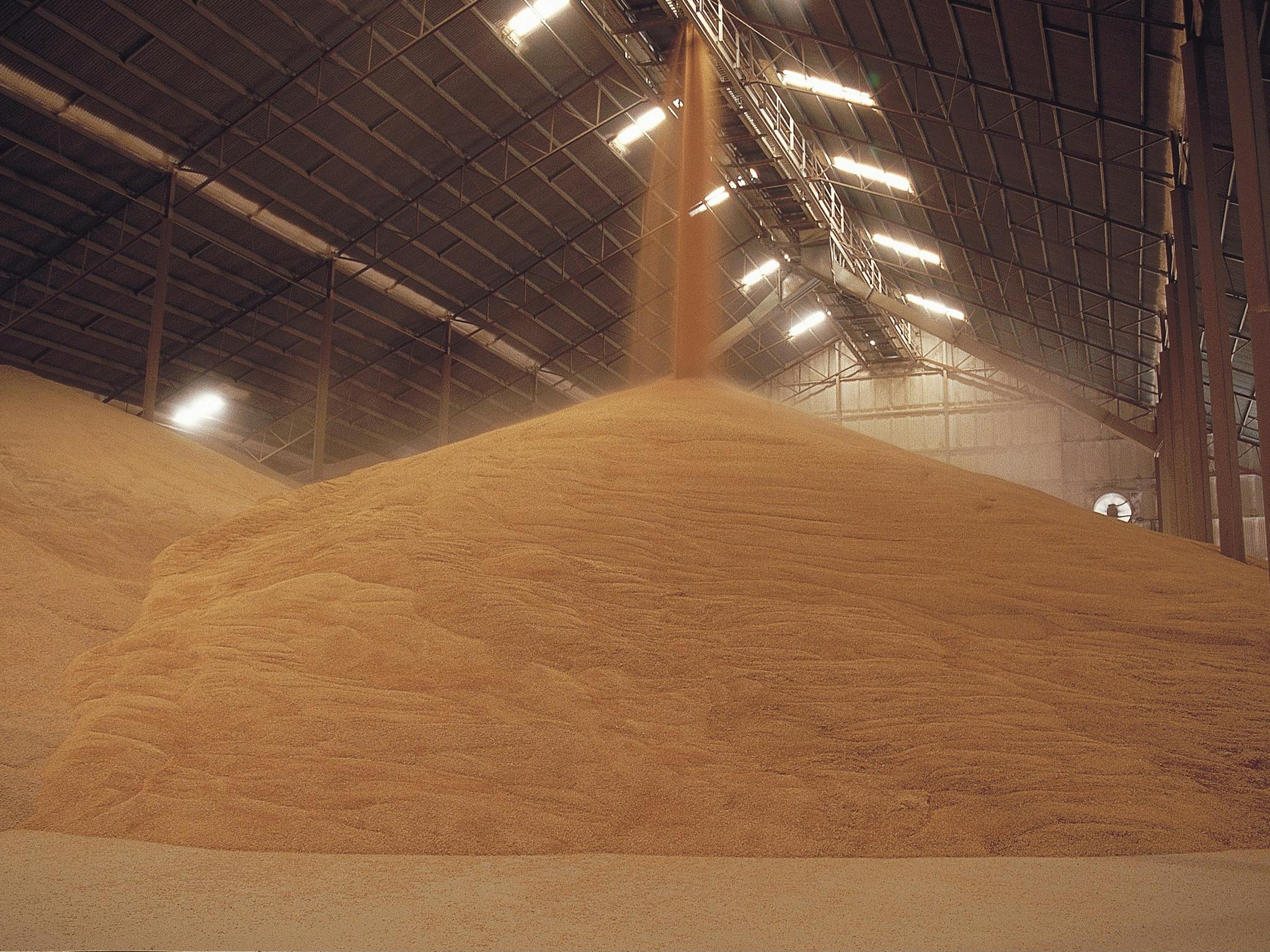 Co-operative Bulk Handling (CBH) Wheat Storage and Transfer Depot in ...