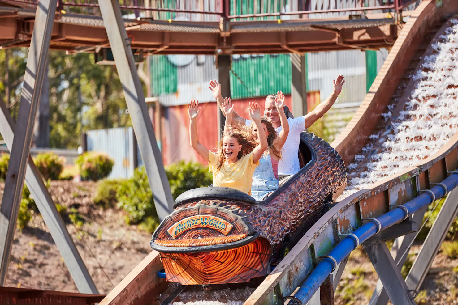 The Plunge at Aussie World