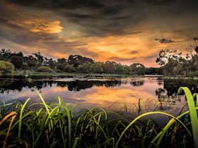 Lake McIntyre Sunset