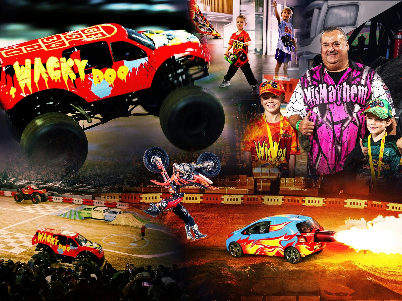 Monster Truck Mania Live returns to Australia's best indoor arenas in 2026! Buckle up and get ready Monster Truck Mania Live returns to Australia's best indoor arenas in 2026! Buckle up and get ready