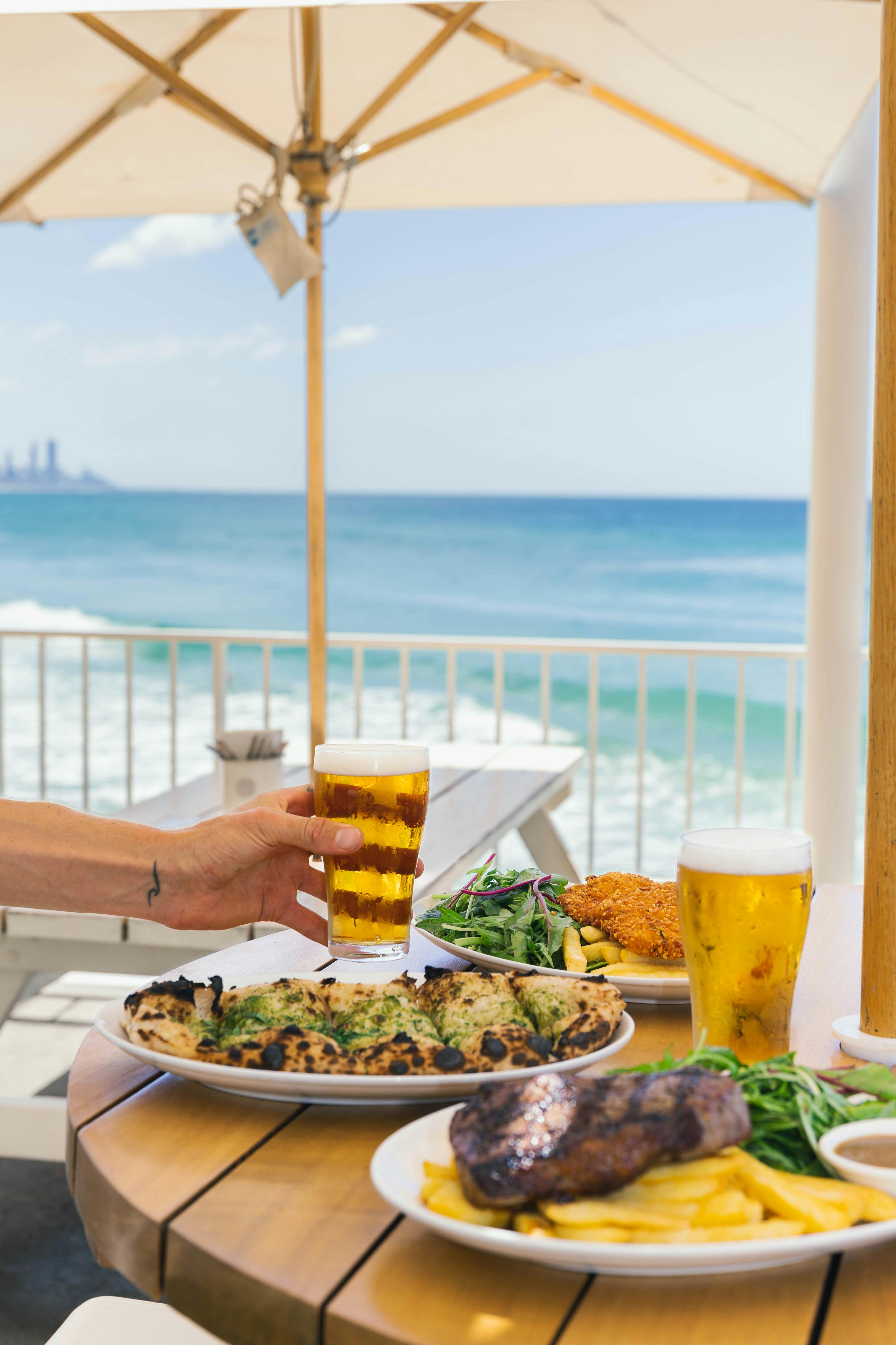 Lunch at Burleigh Pavilion