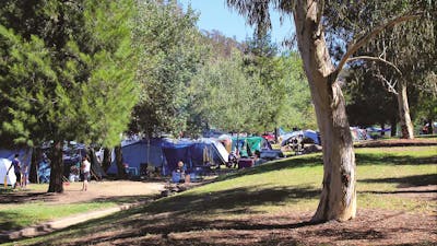 Cotter Campground. Photo courtesy of Mark Will.