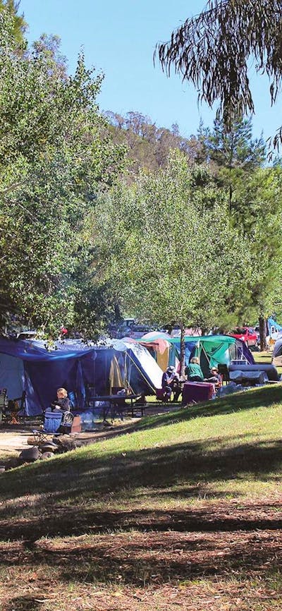 Cotter Campground. Photo courtesy of Mark Will.