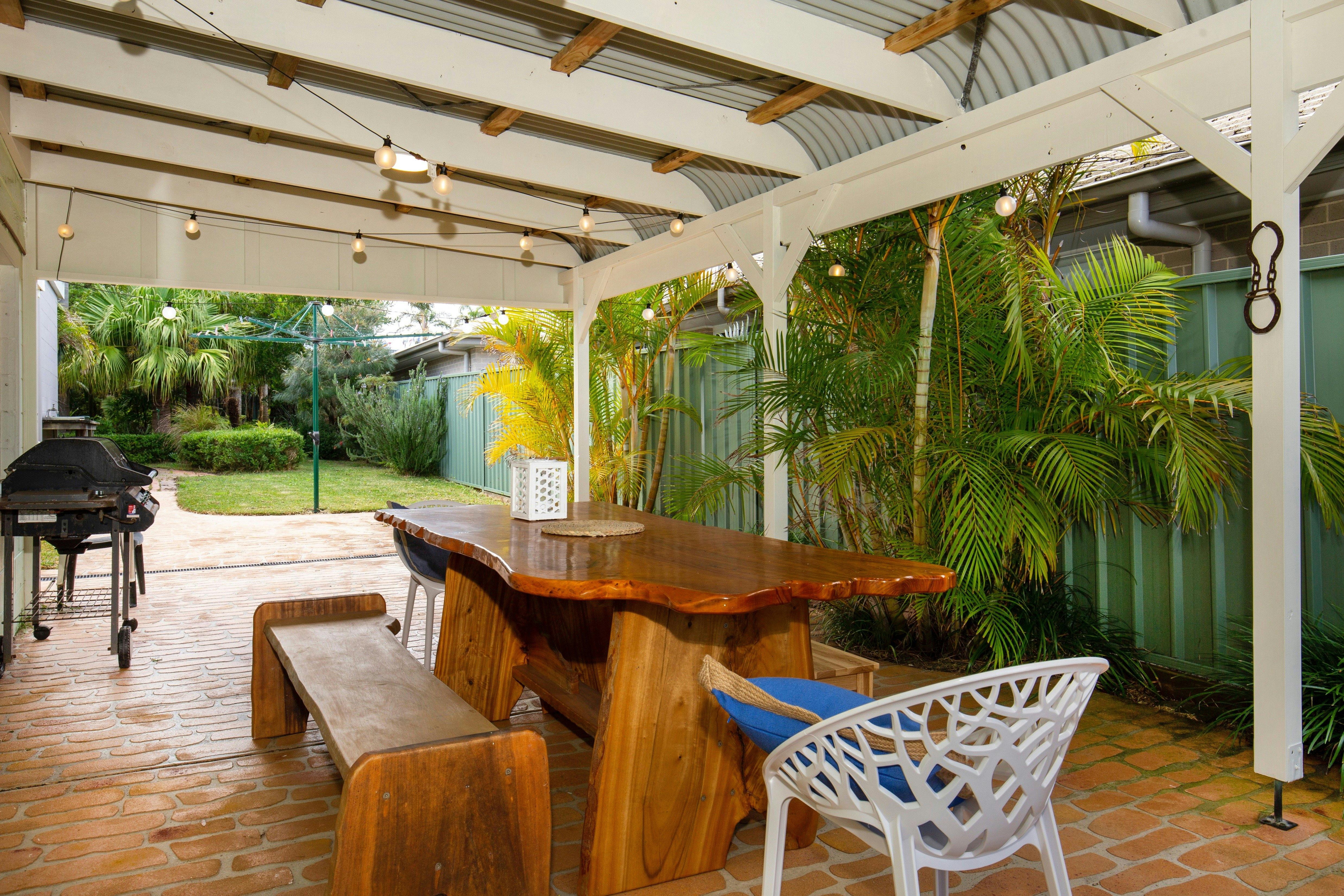 Palms outdoor furniture and garden
