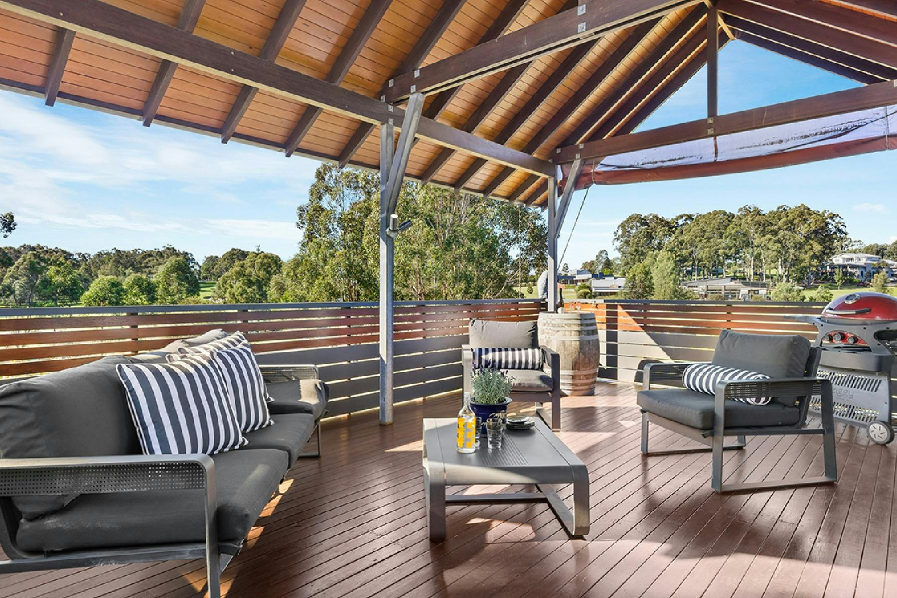 The Pavilion outdoor alfresco area