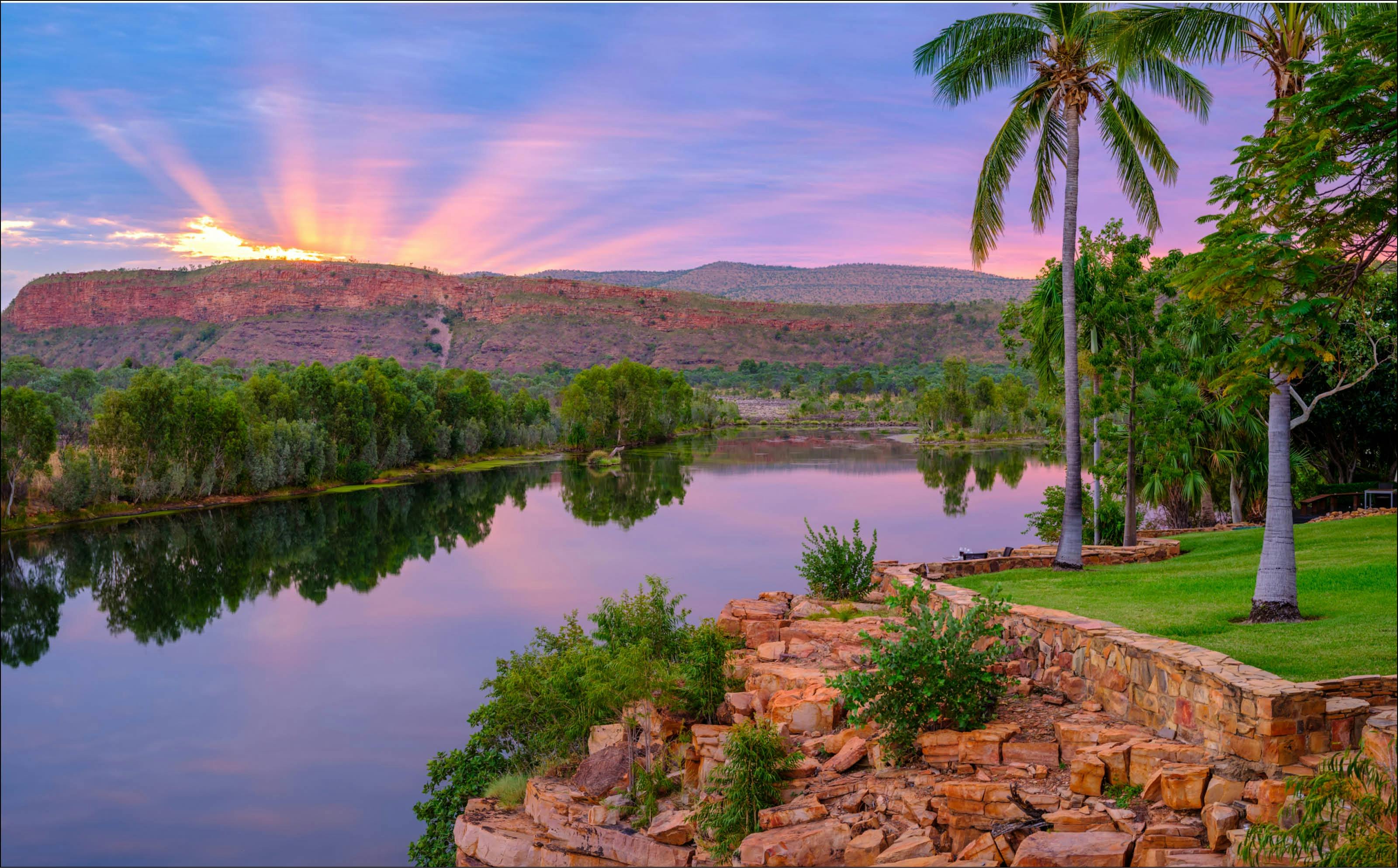 El Questro Homestead on Chamberlain Gorge