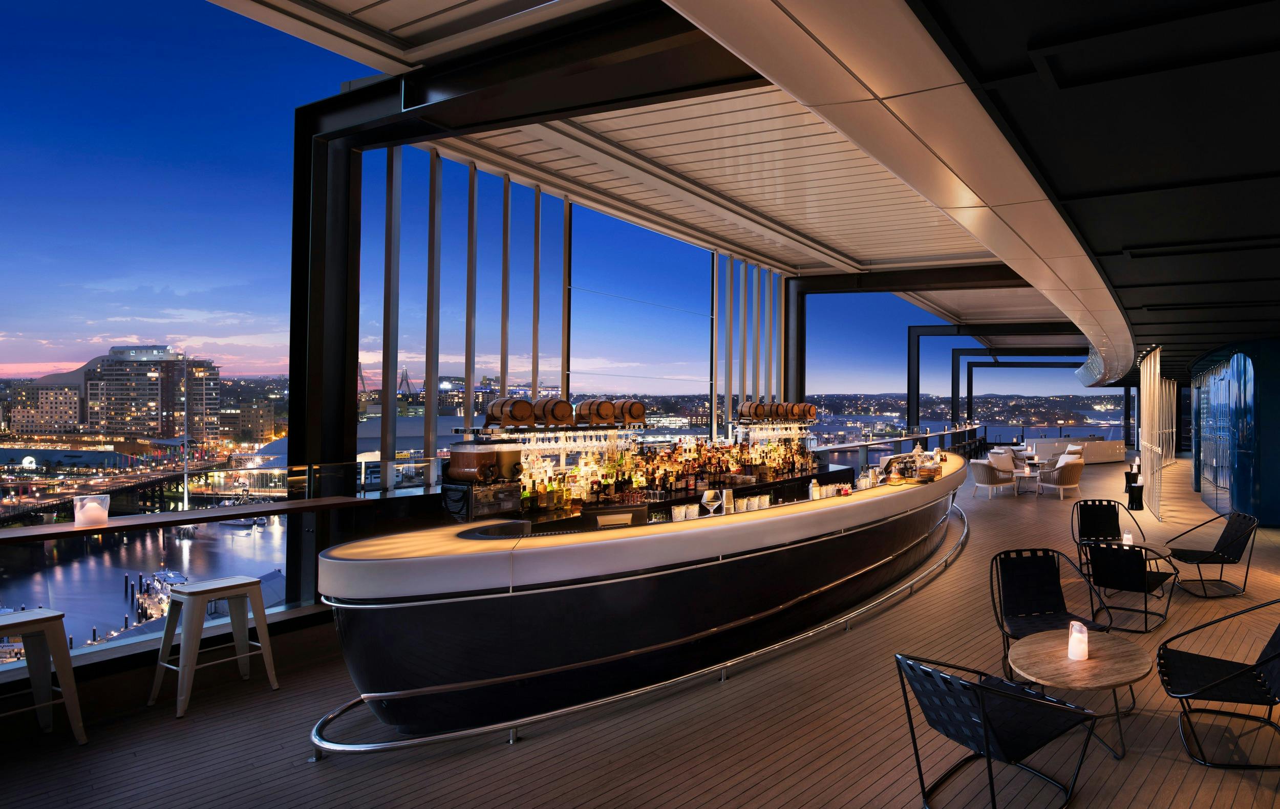 Zephyr Rooftop Bar at Hyatt Regency Sydney