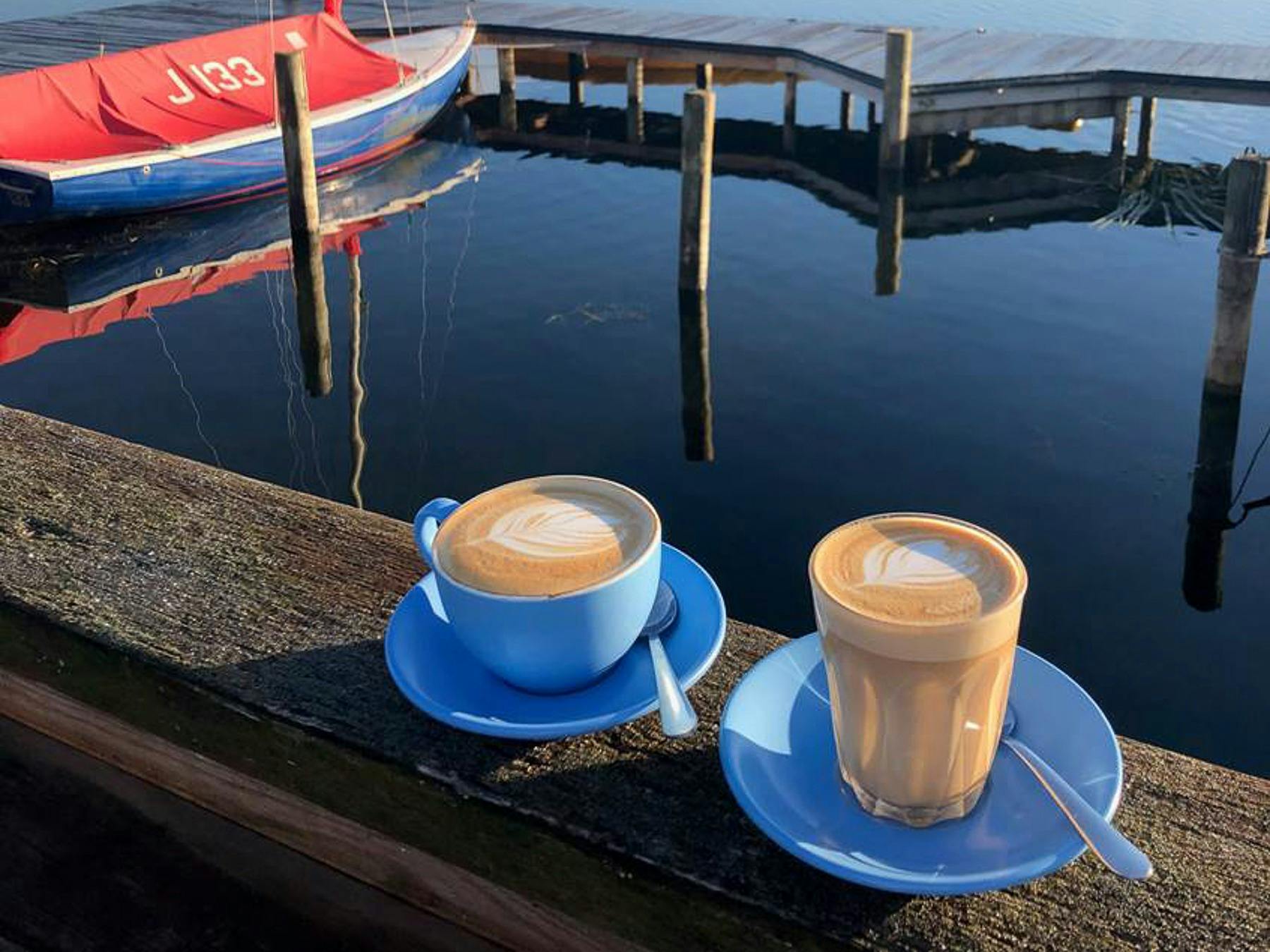 Coffee at the Yachty