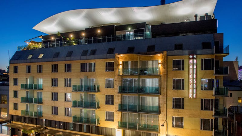 Majestic Roof Garden Hotel front of hotel Adelaide South Australia