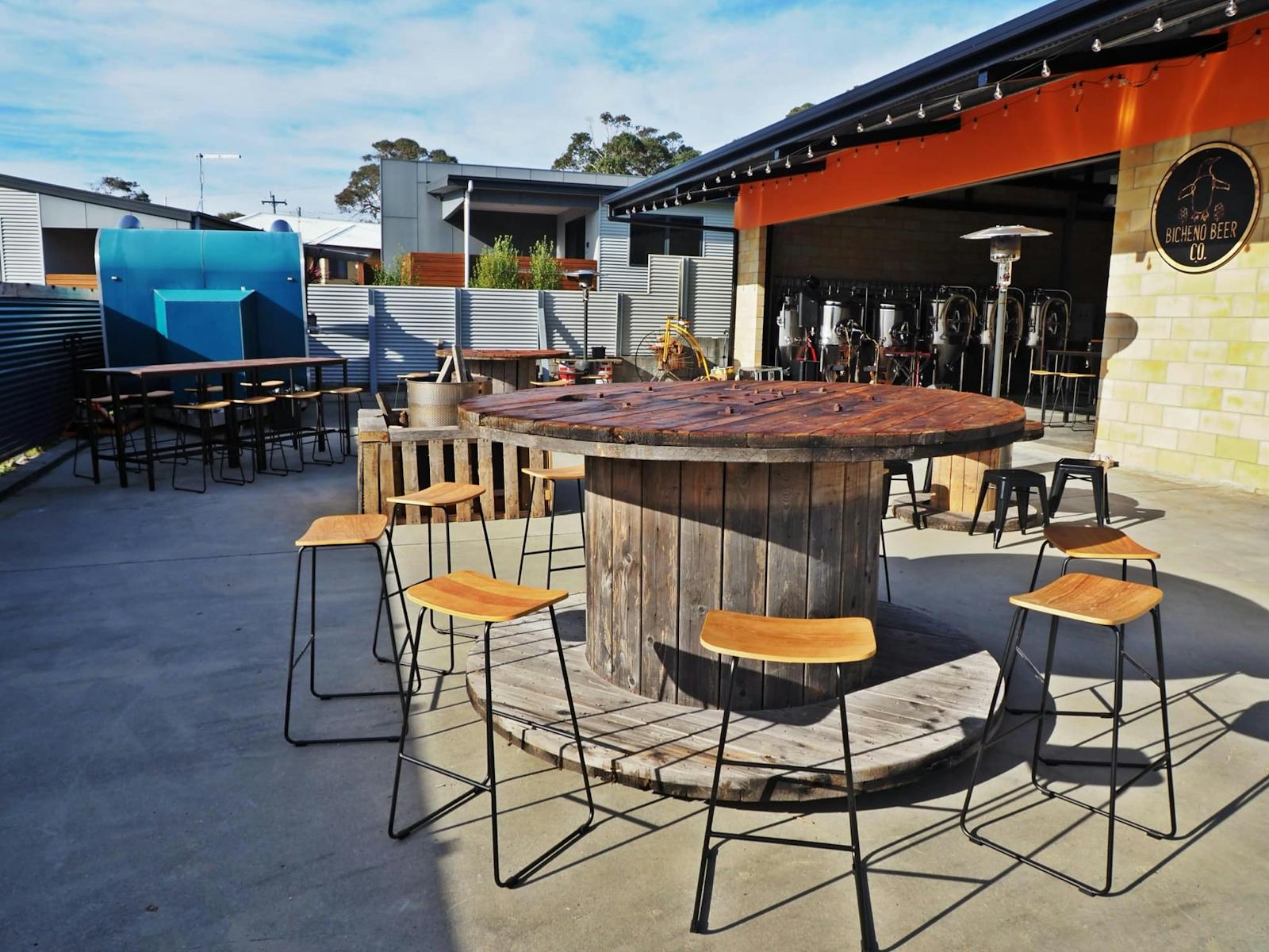 beer garden