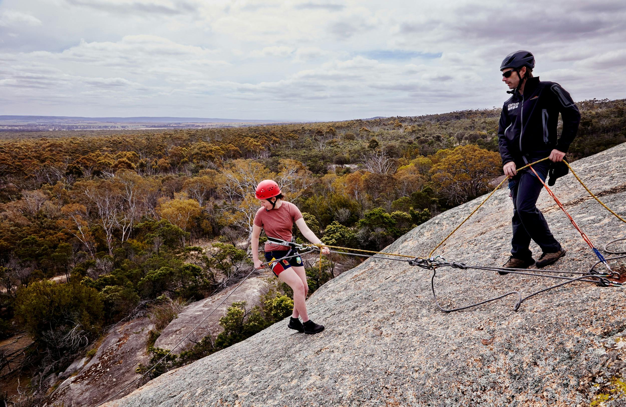 Abseiling at Big Rock