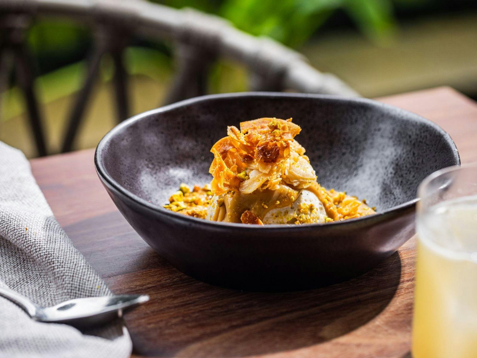 Tropical dessert in Forest Byron bay