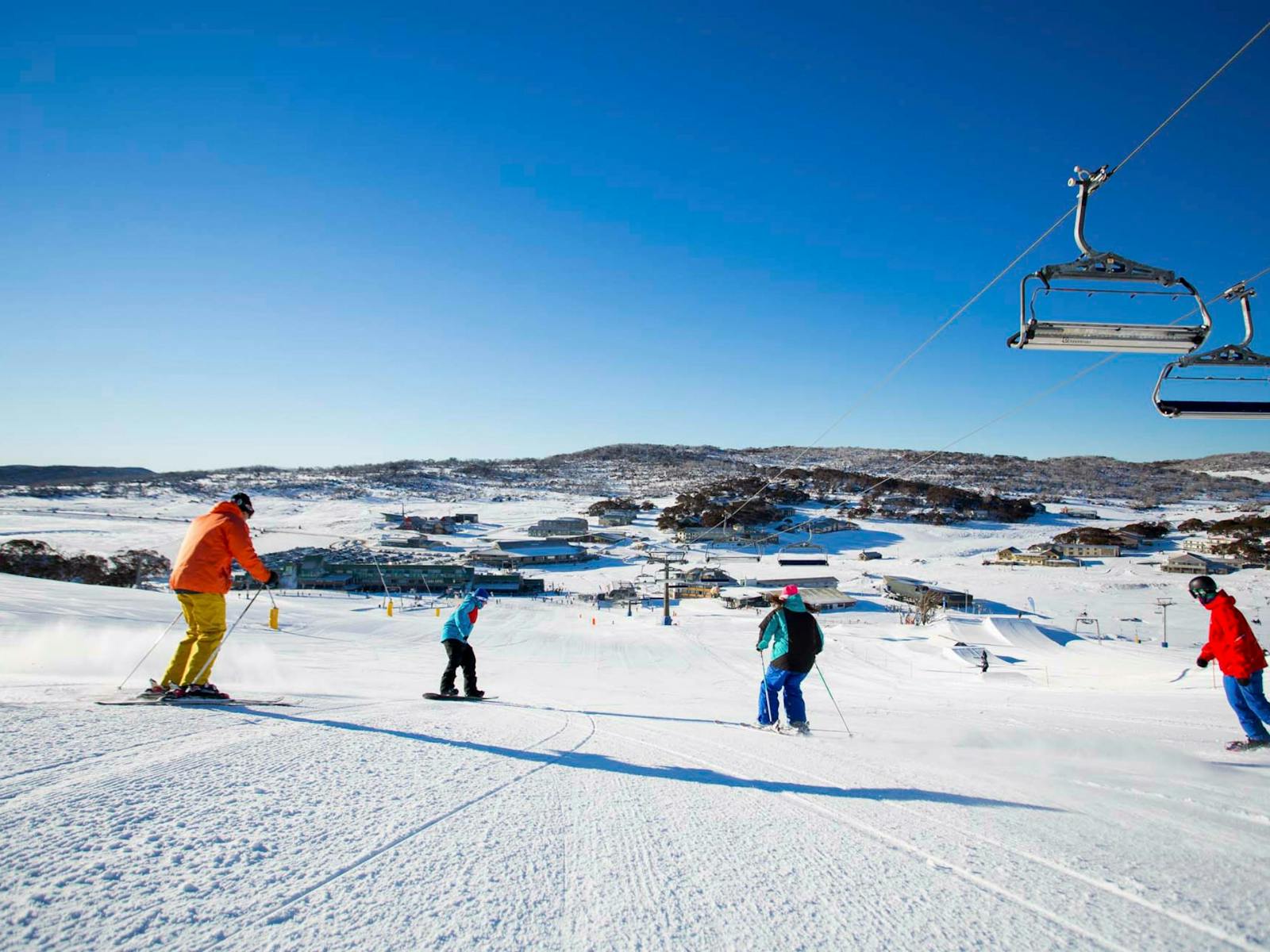 Perisher Range 滑雪勝地，Kosciuszko 國家公園。照片：勞埃德/Perisher