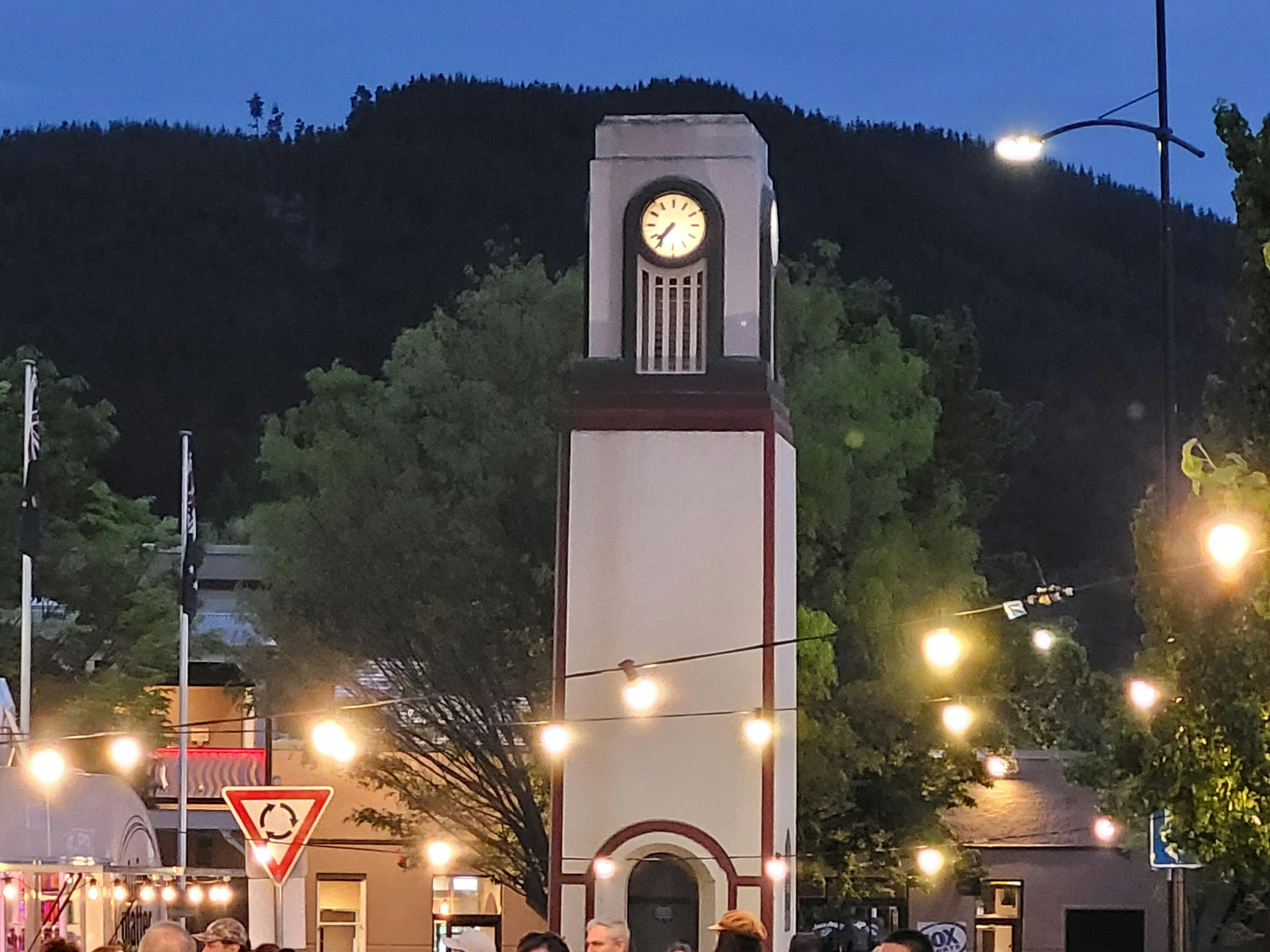 Bright Clock Tower Mafeking Square
