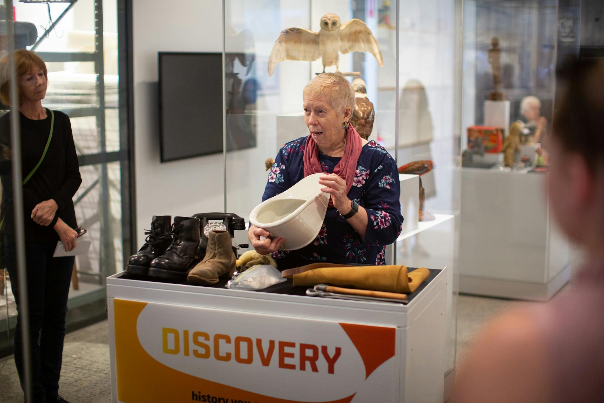 Sugar Valley Library Musuem volunteer tour