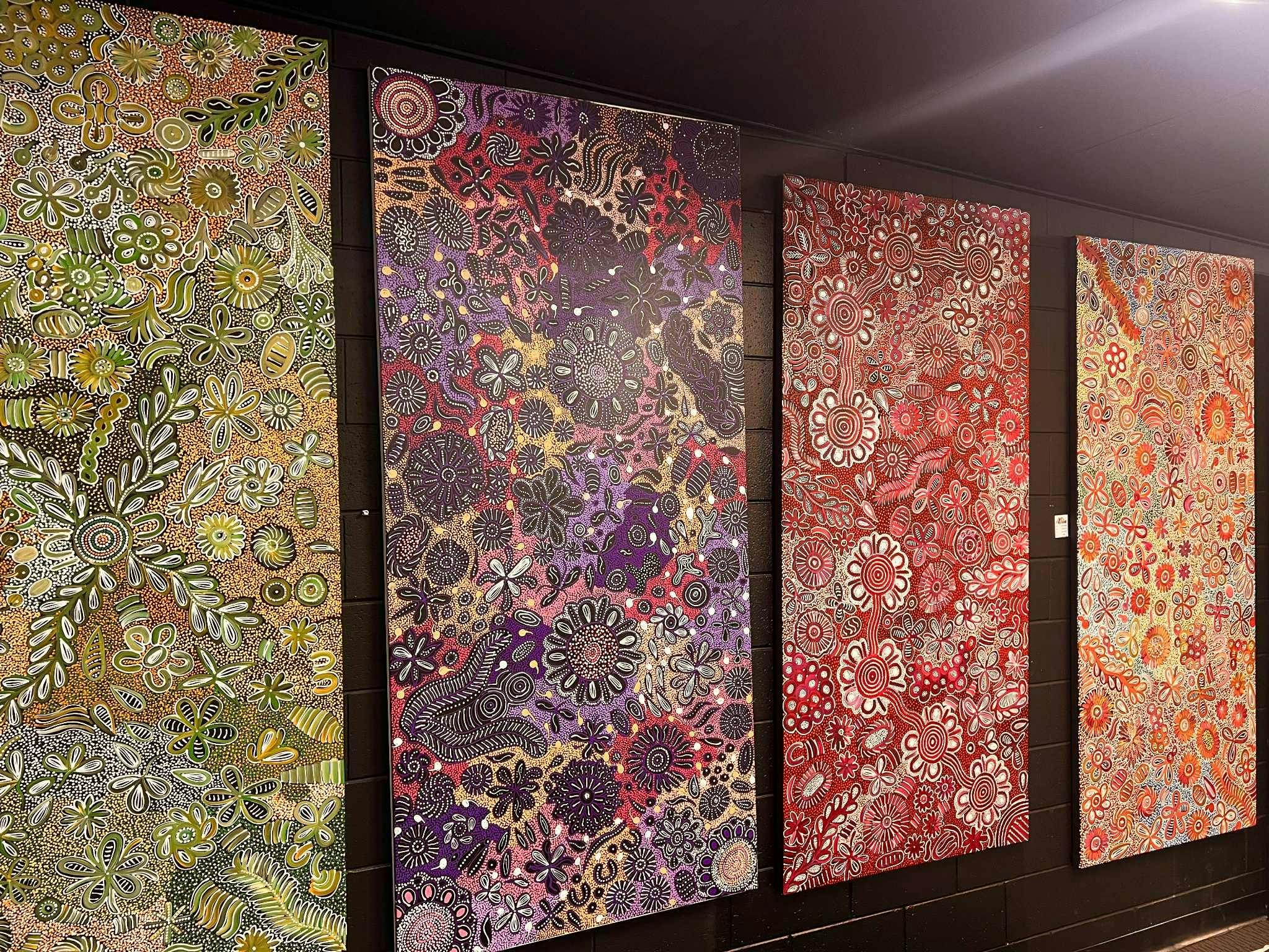 Original paintings by Bernadine Johnson Kemarre