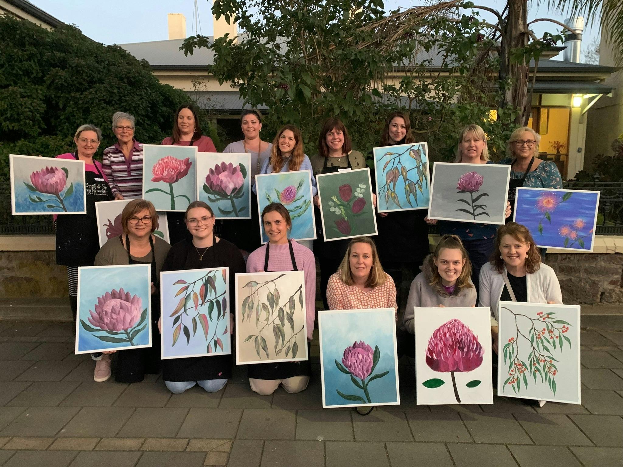 Australian Natives painting