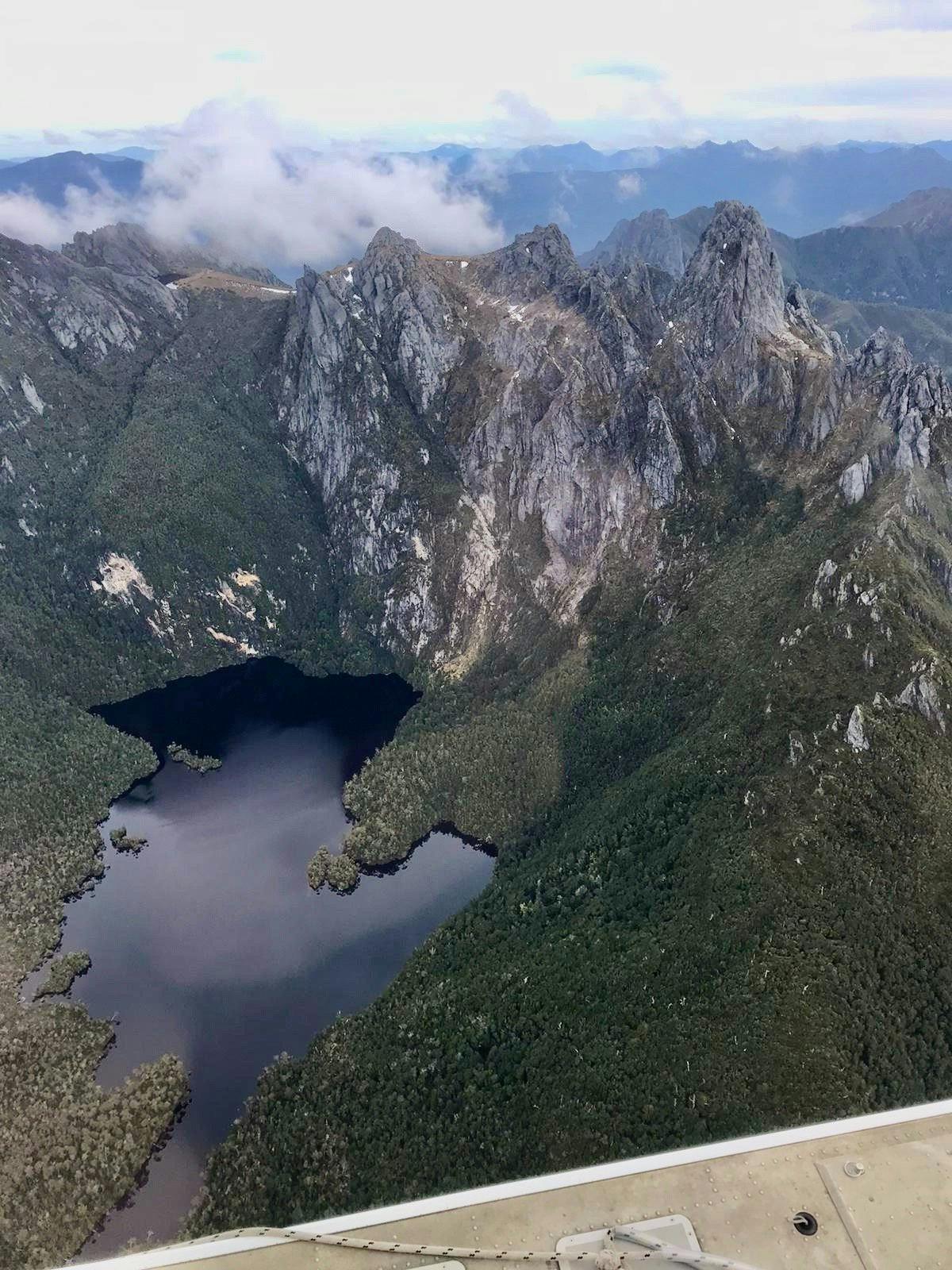 Scenic flight to Port Davey