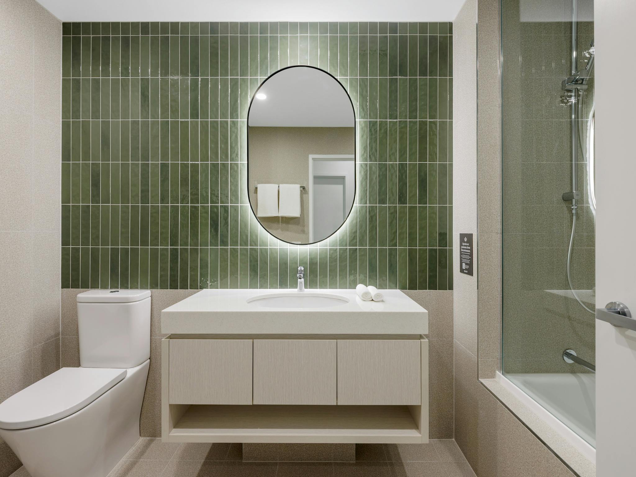 Apartment bathroom