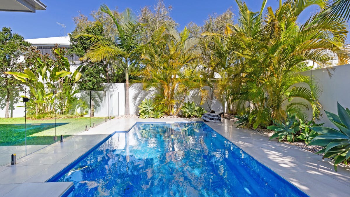 Private swimming pool