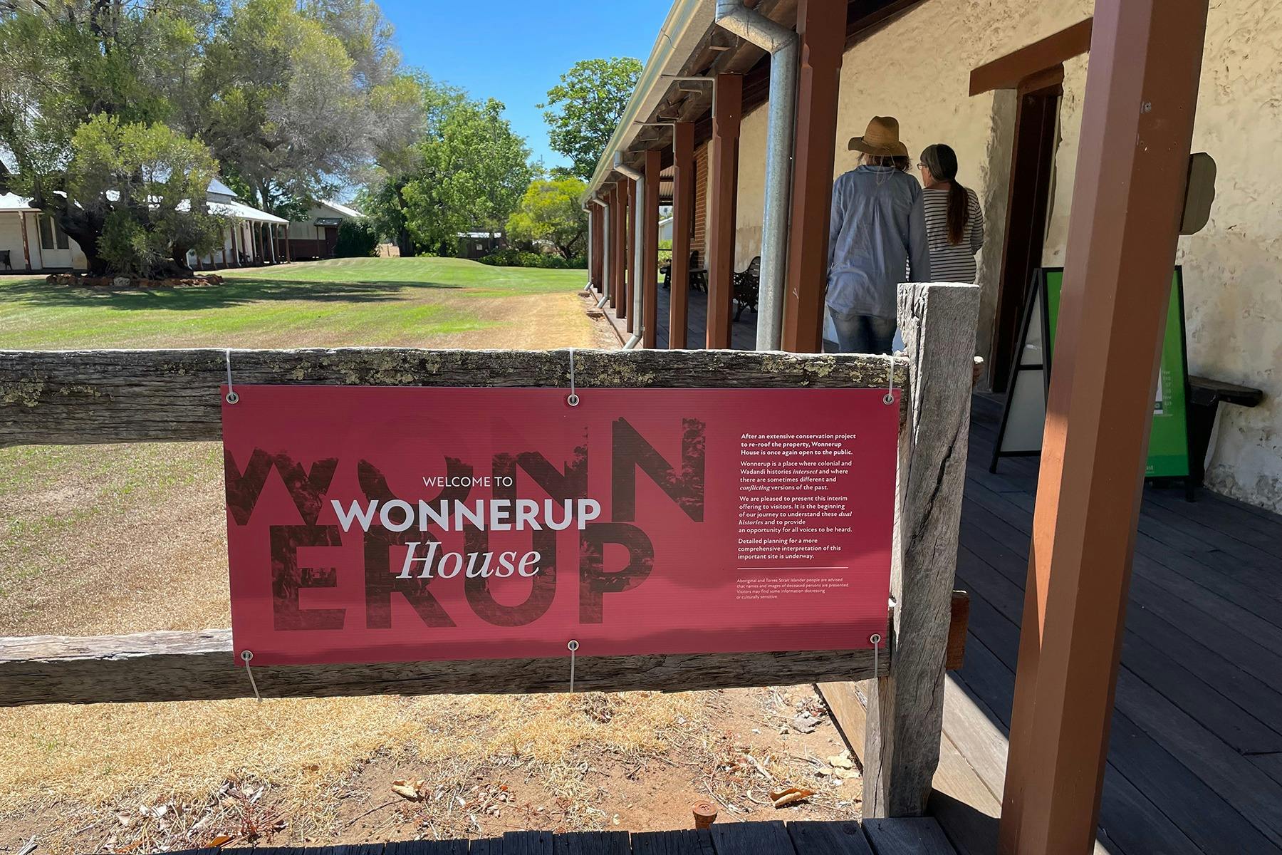 Wonnerup House at Wonnerup on Wadandi Country