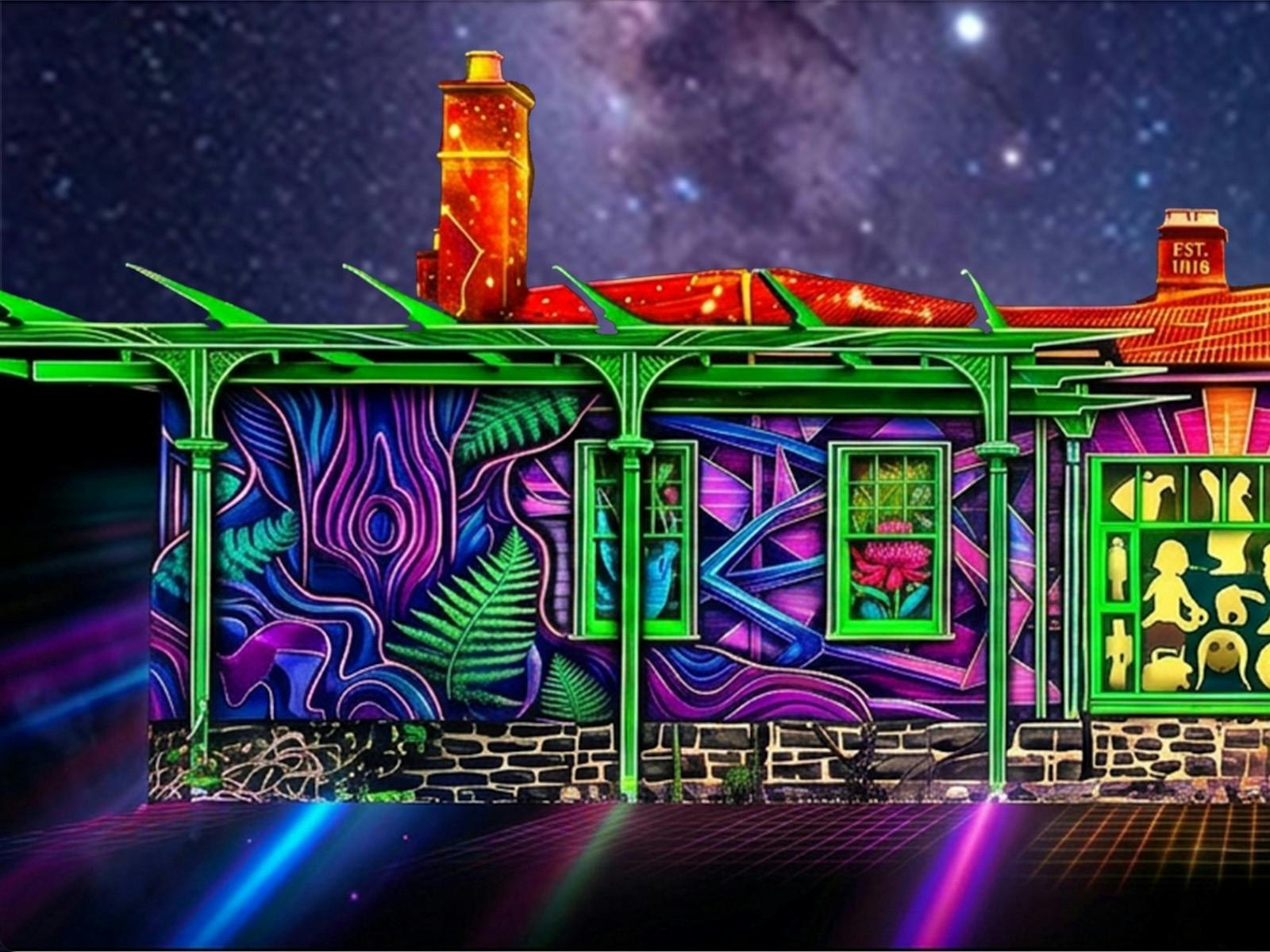 Artistic vision of HighLIGHTS on Home Hill