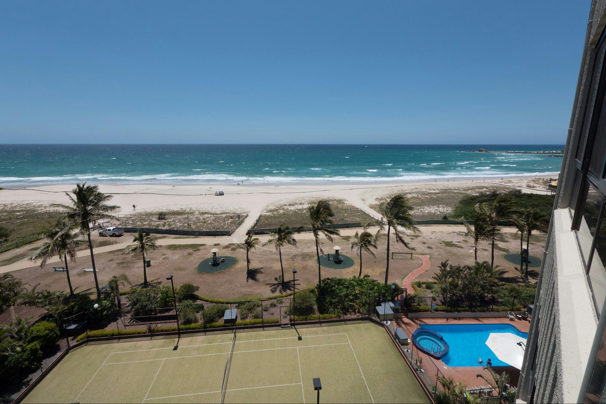 Tennis Court and Pool