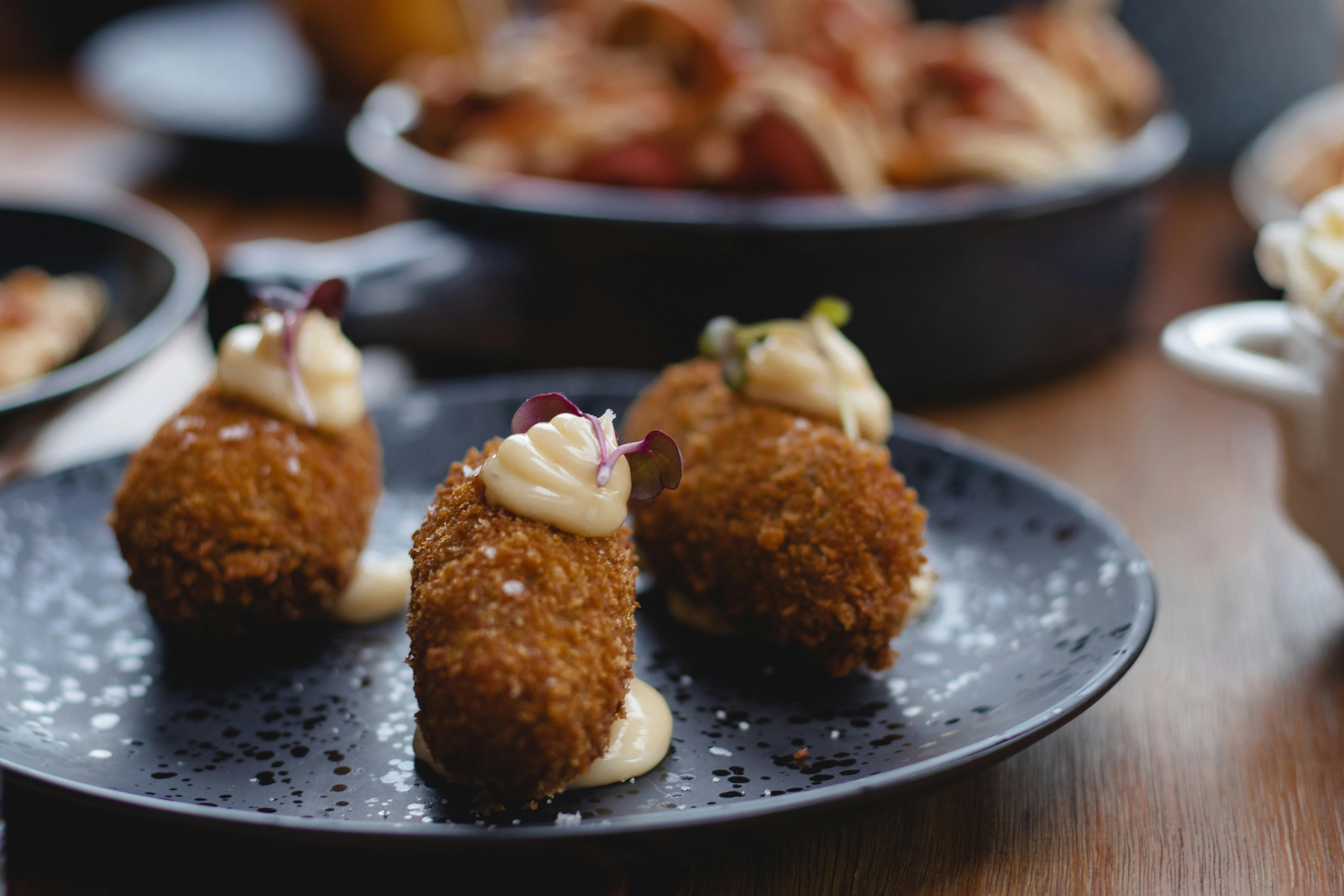 Mushroom Croquettes the shoreline hotel