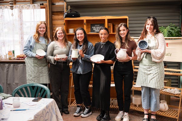Stonedust Pottery Painting