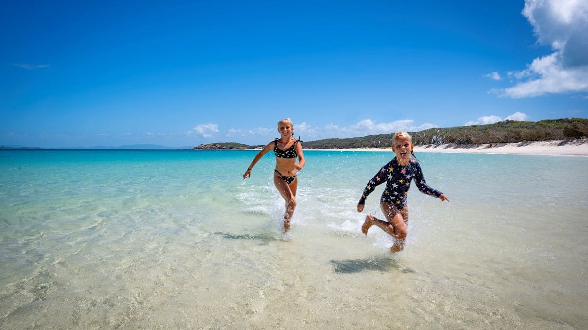 Beautiful clear waters and white sandy beaches. Nothing better than Great Keppel Island.