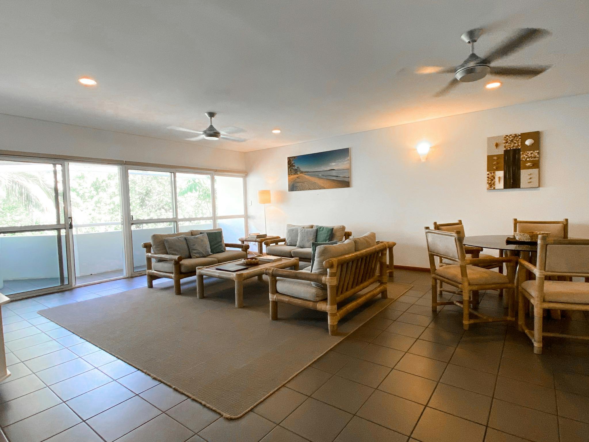 Living & Dining Area with Balcony Living & Dining Area with Balcony