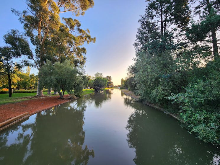 Burley Griffin Community Gardens - The Main Canal