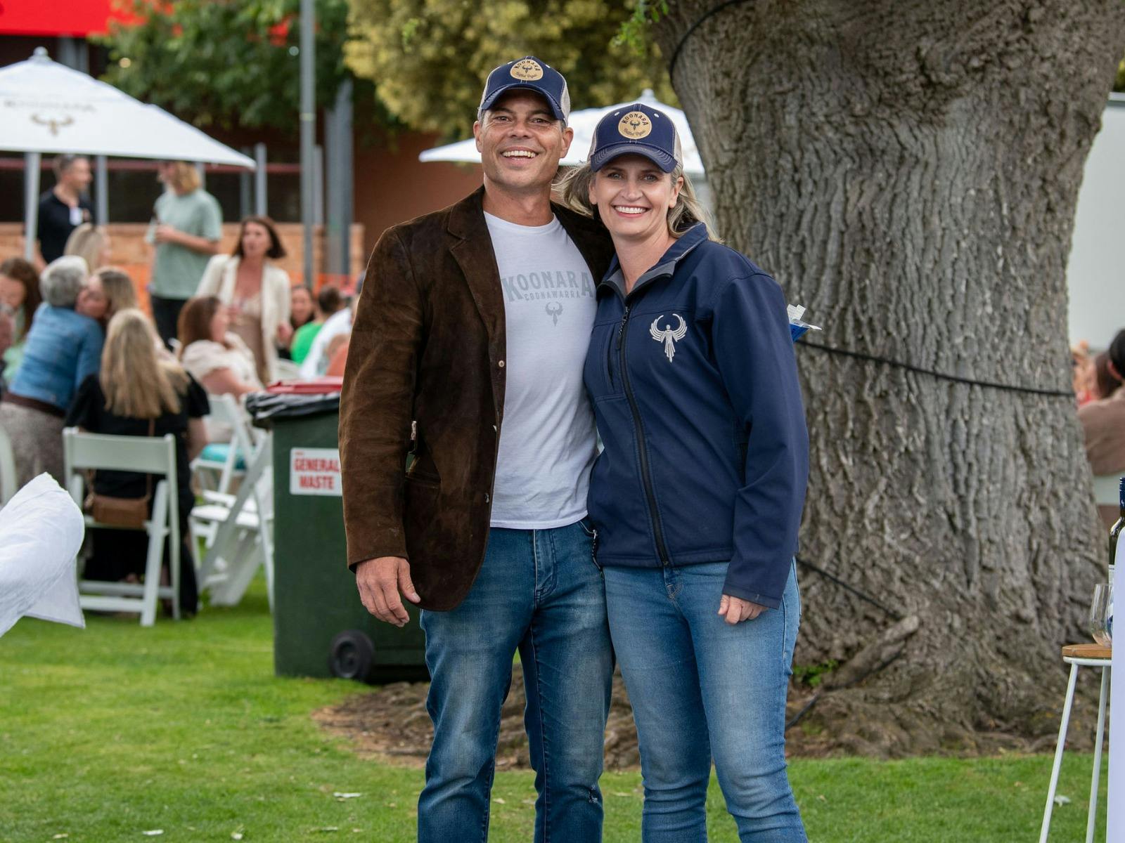 dru and nicole reschke standing together for a photo