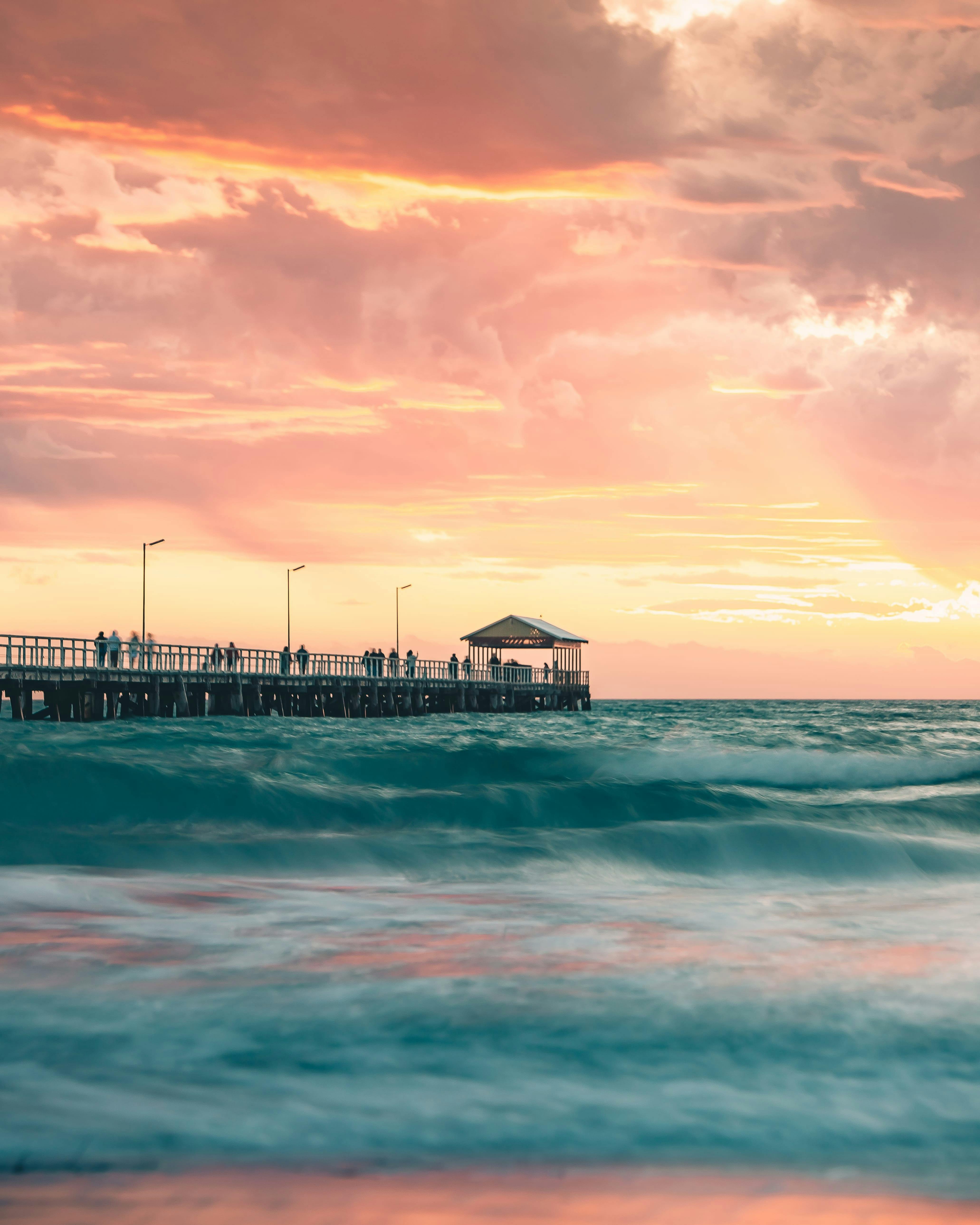 Tommy has captured the peacefulness of the Semaphore Jetty.