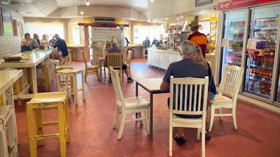 Braidwood Bakery Eating Area
