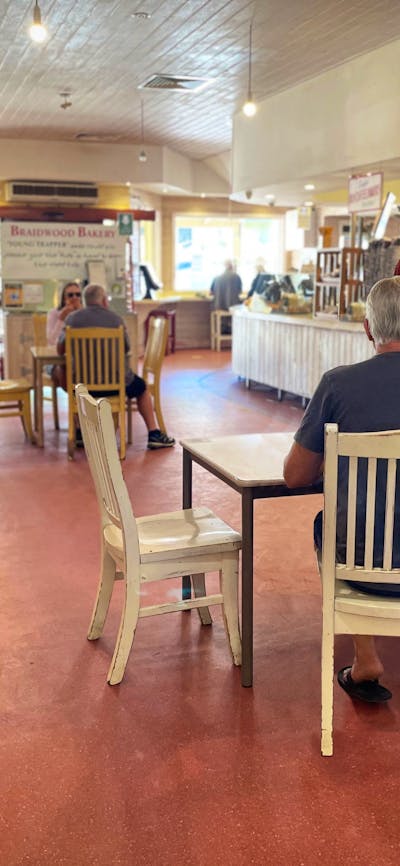 Braidwood Bakery Eating Area