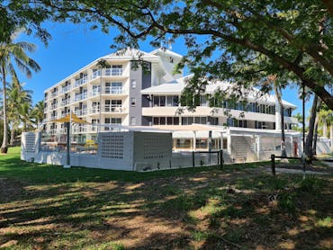 Ocean International Hotel image viewed from Quota Park Ocean International Hotel image viewed from Quota Park