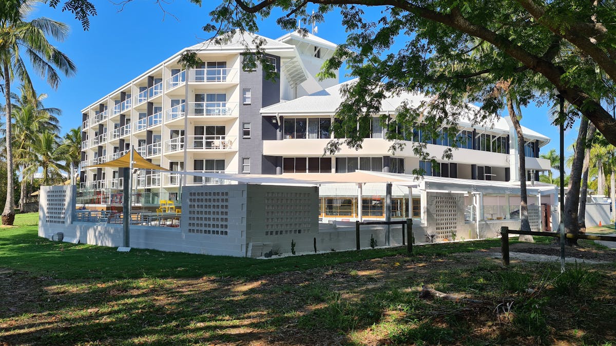Ocean International Hotel image viewed from Quota Park