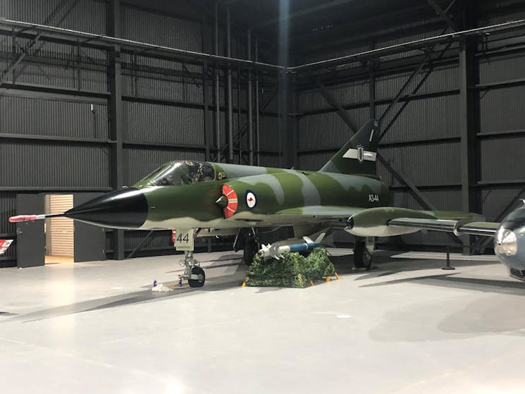 Aircraft is owned by Hunter Fighter Collection