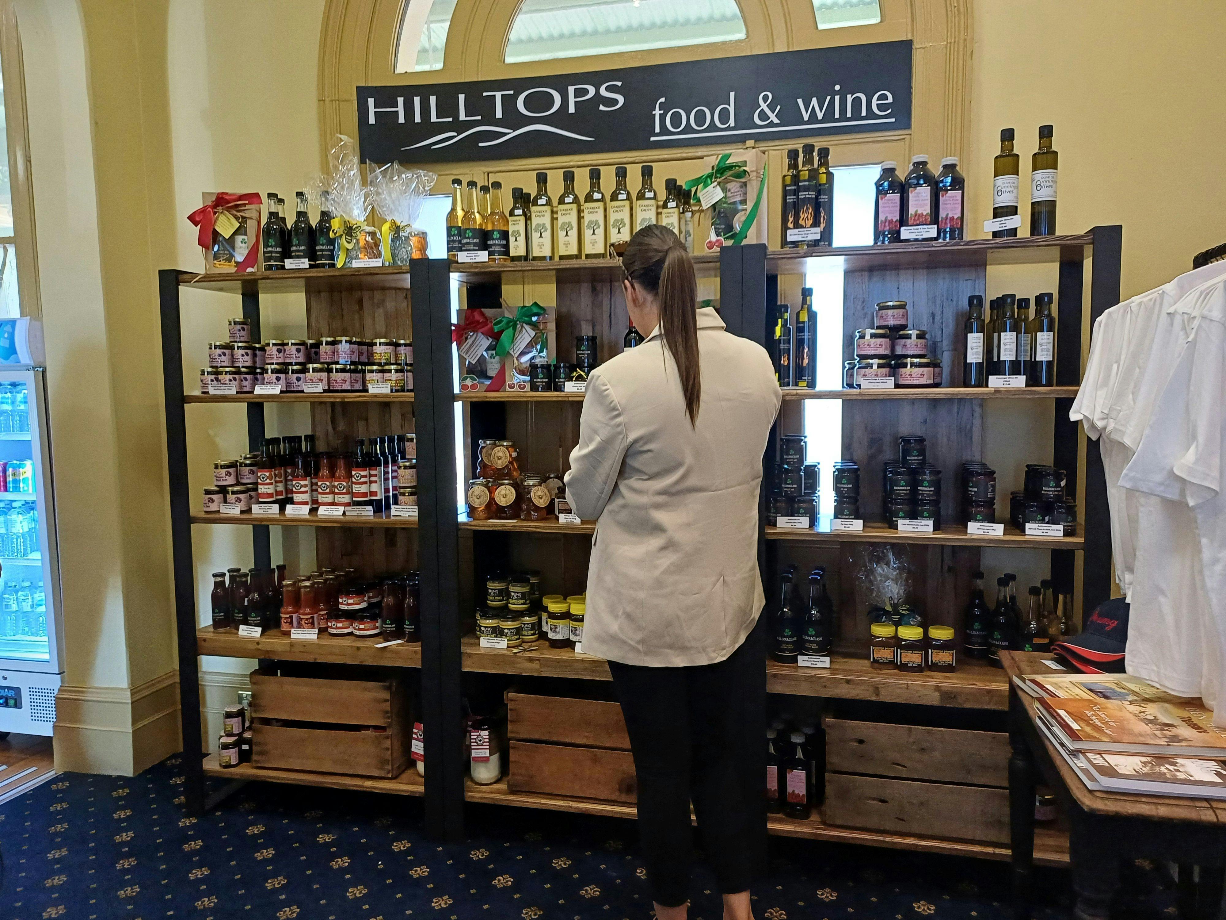 Image of the produce room at the Visitor Information Centre