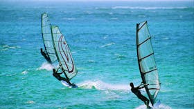 Windsurfing and Surfing, Geraldton, Western Australia