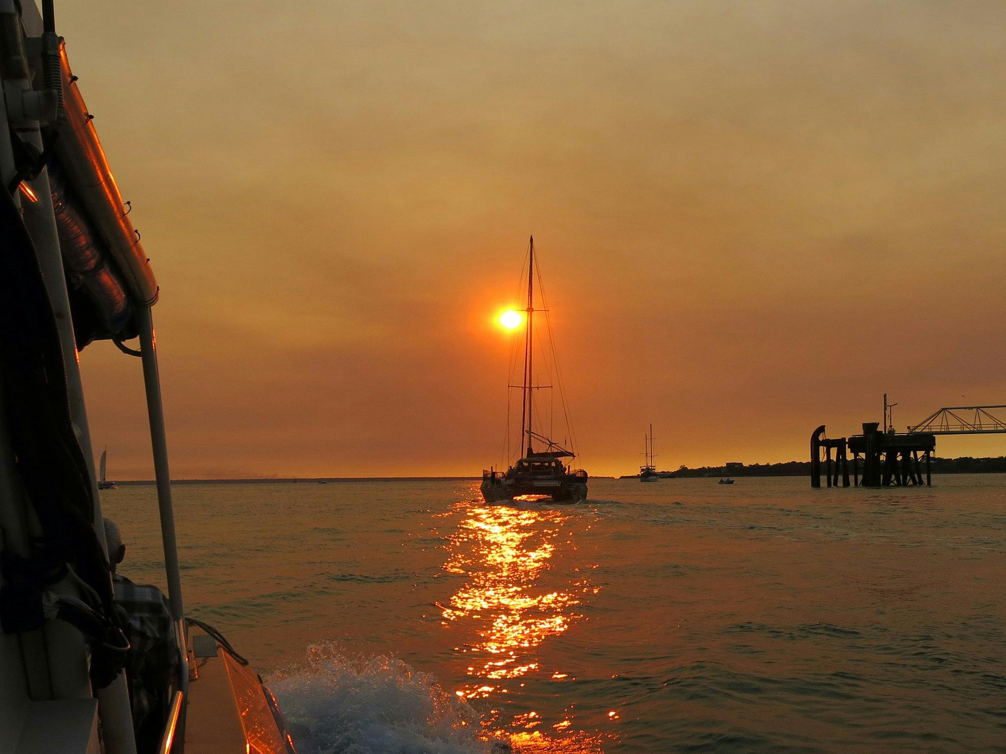 Sunset Cruising with Sea Darwin