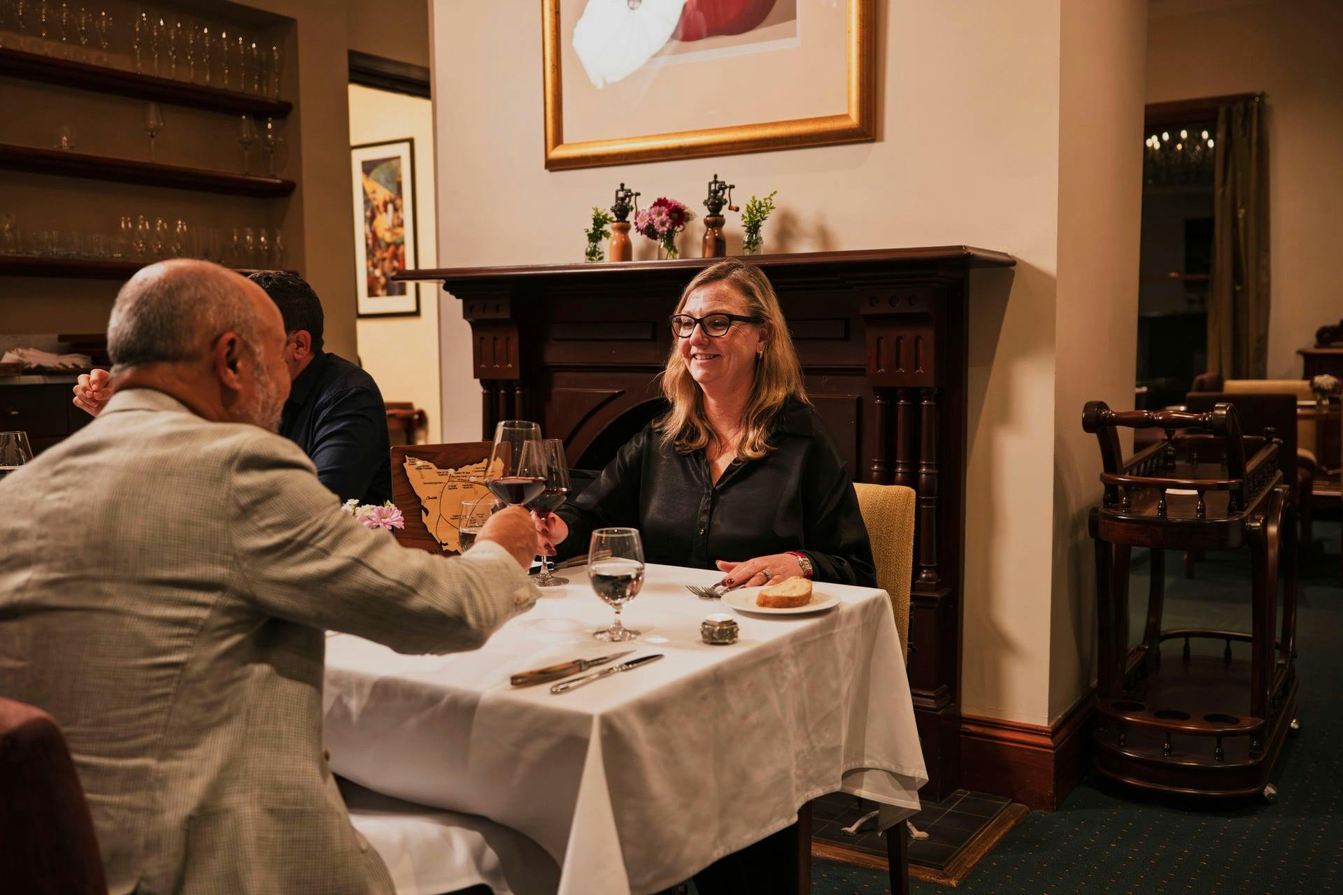 Experiencing food at Charlotte's Restaurant