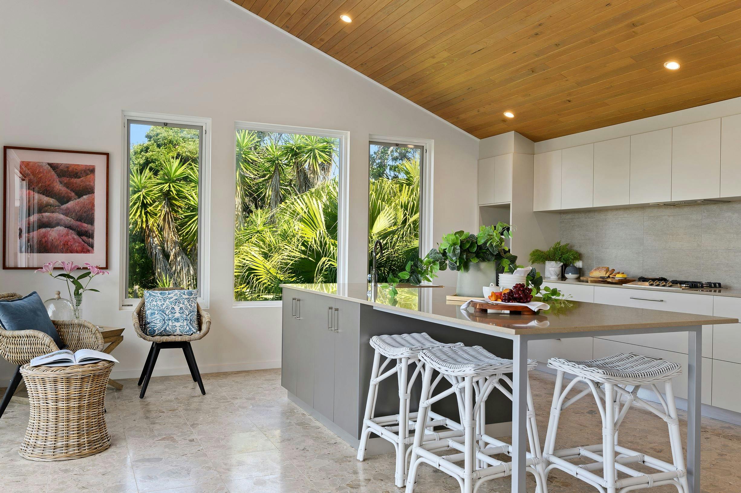 Kitchen with butlers pantry