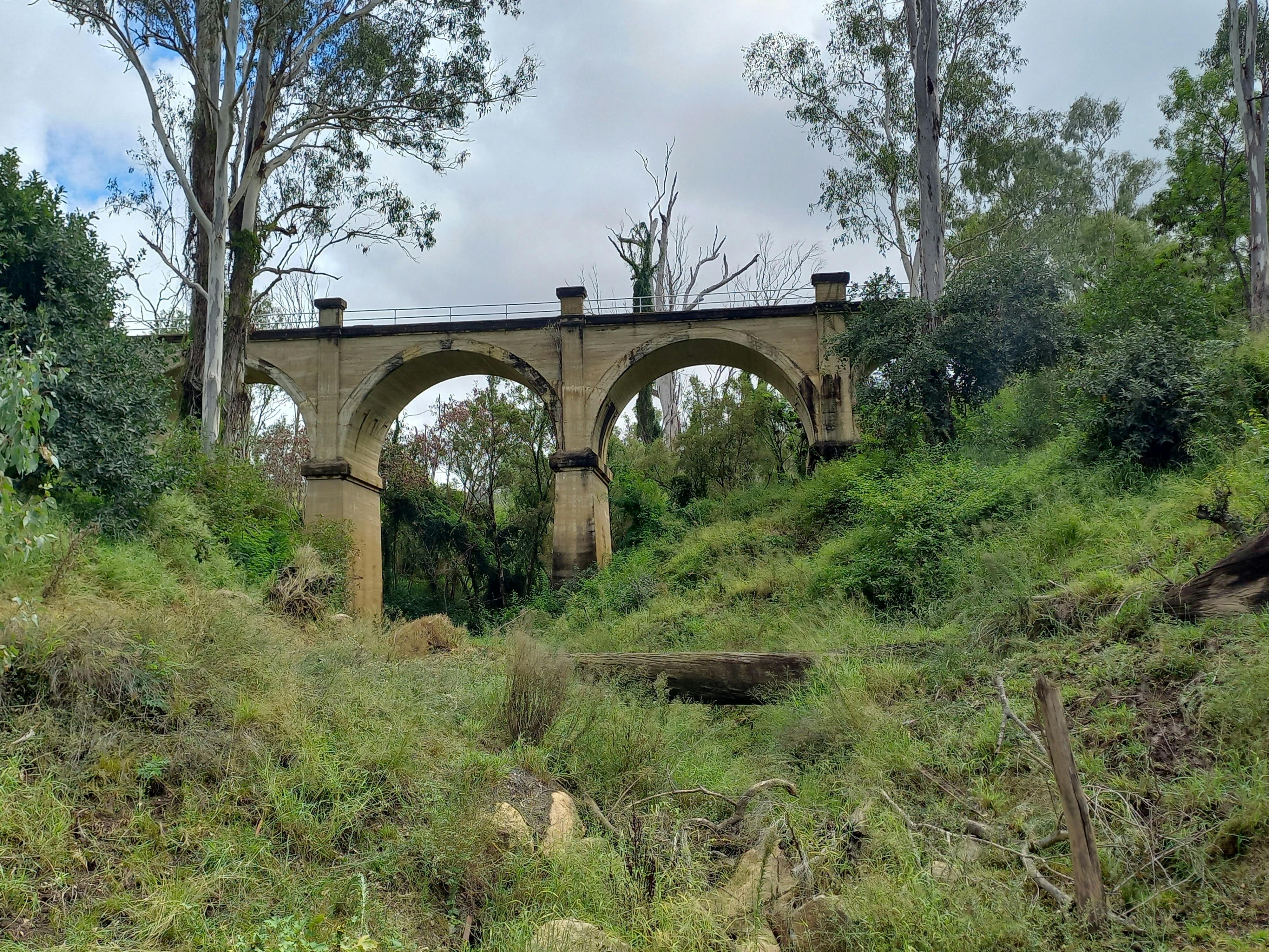 The heritage listed Faith Bridge on the Mt Debateable to Mundubbera Section